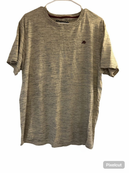 Men’s Aeropostale Silky Brush Stroke Stripe T Shirt
