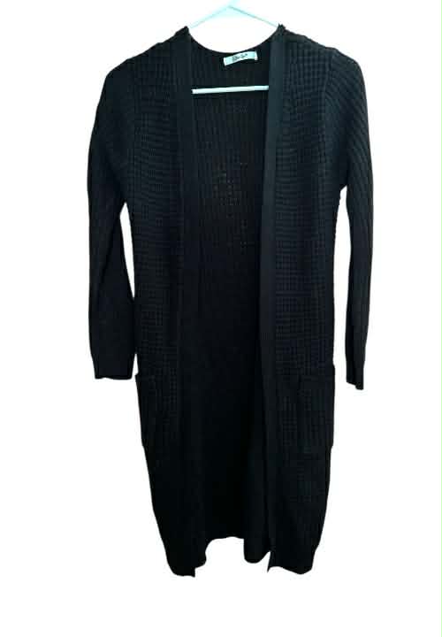 Women’s Papaya Open Front Long Cardigan