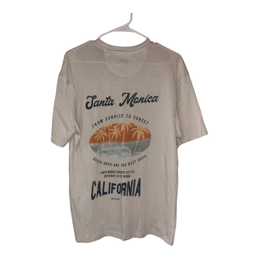Men's Cactus Man Ricky Singh T-Shirt - Santa Monica Print