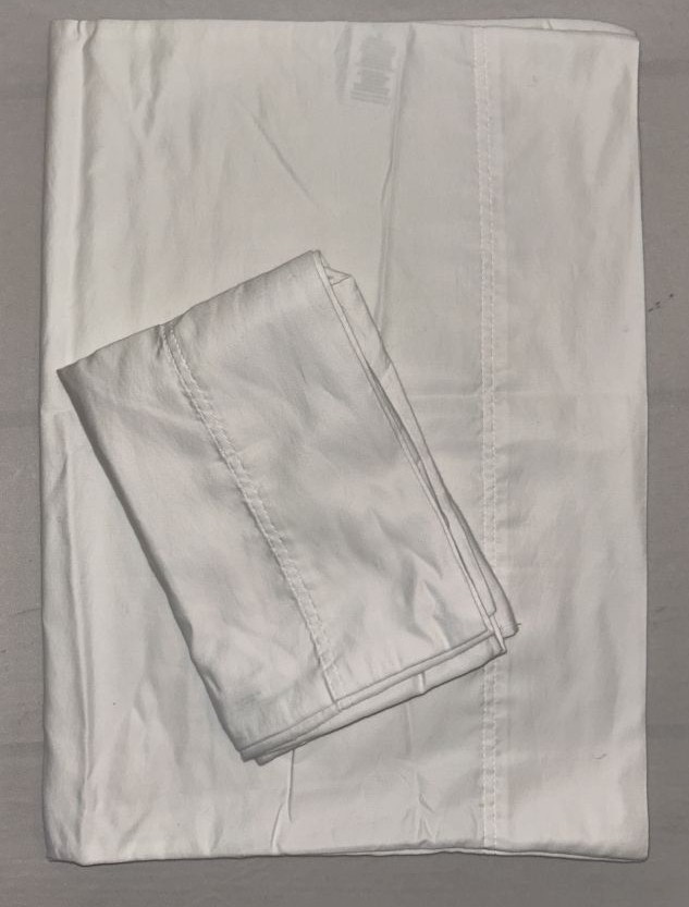 Standard - Classic White Pillowcases - Soft Cotton Blend