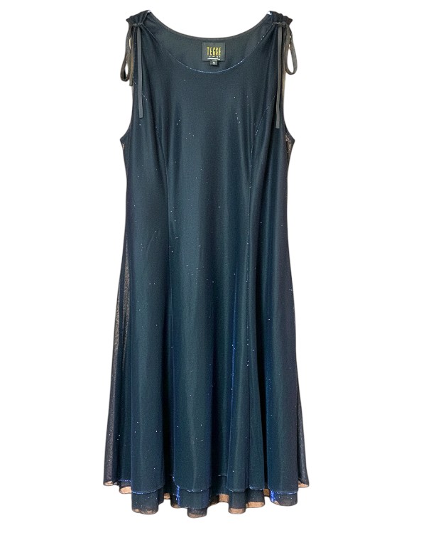 Women's Teddi Lamé Evening Cocktail Dress