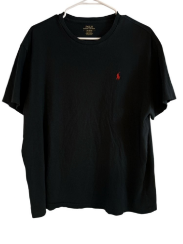 Men's Polo Classic Fit T-Shirt - 100% Cotton Black