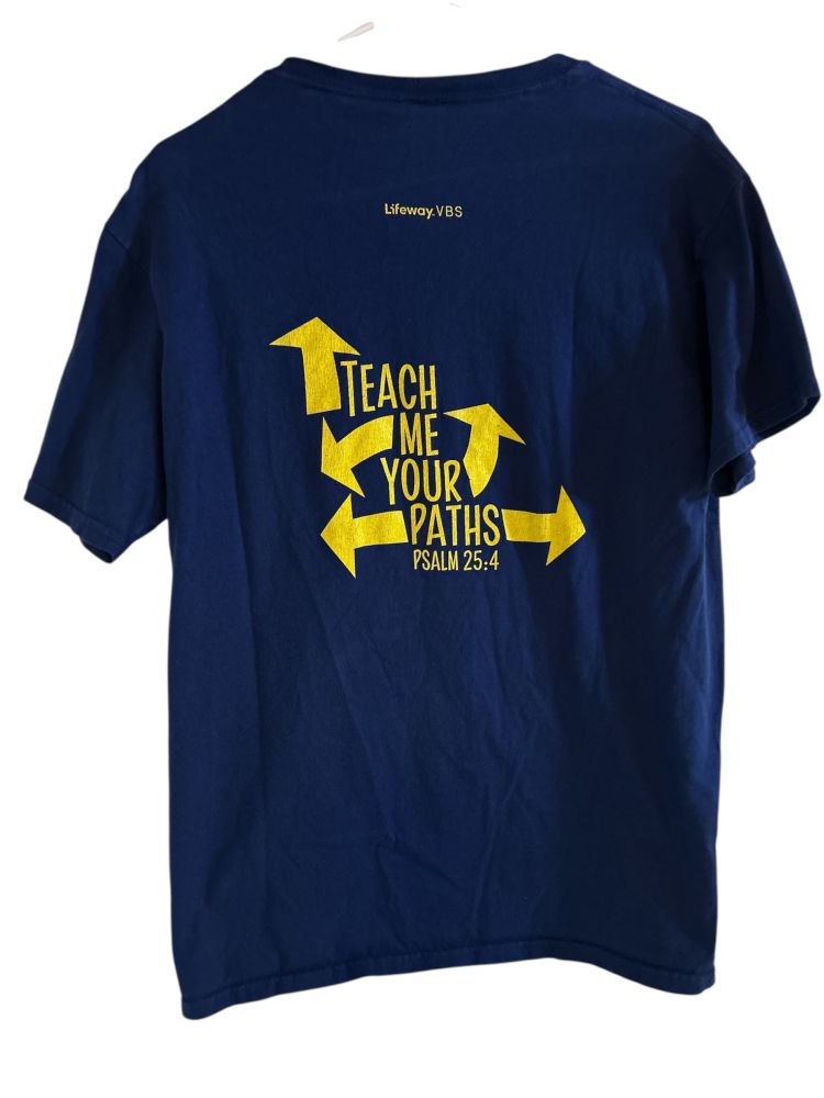 Men's Unisex T-Shirt by Lifeway VBS - Twists & Turns Design